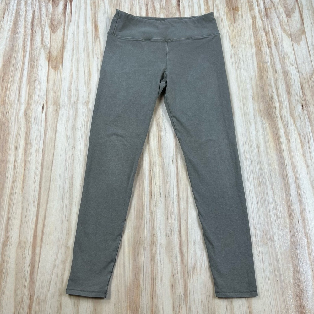 SKIMS Womens L Brown Fitted Stretch Pull On Pants Lounge Athleisure Bodycon